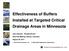 Effectiveness of Buffers Installed at Targeted Critical Drainage Areas in Minnesota