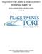PLAQUEMINES PORT, HARBOR & TERMINAL DISTRICT TERMINAL TARIFF #1 RATES, CHARGES, RULES AND REGULATIONS. governing the