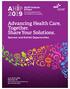 Advancing Health Care, Together. Share Your Solutions.