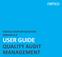 RAMCO AVIATION SOLUTION VERSION 5.8 USER GUIDE QUALITY AUDIT MANAGEMENT