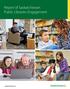 Report of Saskatchewan Public Libraries Engagement