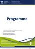 Programme. 2 nd Edition of the Integrated Management of Environmental Resources Conference Suceava, 1-2 November 2013, ROMANIA