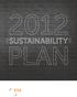 CONTENTS. Purpose of the Sustainability Plan. Sustainability Vision and Policy Statement. Sustainability Guiding Principles