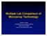 Multiple Lab Comparison of Microarray Technology