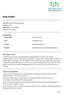 Role Profile. Page 1. Role Title: Service Charge Administrator Division: Finance Department: Service Charges Team: Service Charges