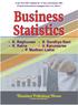 Business Statistics. [As per New CBCS Syllabus for 1st Year (2nd Semester) BBA of All the Universities in Telangana State w.e.