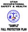 SAMPLE FALL PROTECTION PLAN