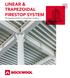 LINEAR & TRAPEZOIDAL FIRESTOP SYSTEM Fire stopping solutions at compartment junctions