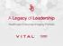 A Legacy of Leadership. Healthcare Enterprise Imaging Portfolio