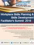 Workplace Skills Planning & Skills Development Facilitator's Summit