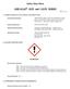 Safety Data Sheet. AMI-GLAS GLW and CGLW SERIES 1 P a g e WARNING 1. CHEMICAL PRODUCT AND COMPANY IDENTIFICATION