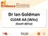Dr Ian Goldman CLEAR AA (Wits) (South Africa)