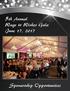 5th Annual. Wags to Wishes Gala June 17, Sponsorship Opportunities