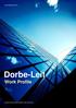 Dorbe-Leit Work Profile HUMAN RESOURCES CONSULTING SERVICES