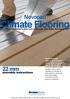 Climate Flooring. 22 mm. Novopan. assembly instructions. Underfloor heating for every room in the house. Fast. Simple. Economical