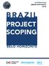 ACTION PLAN URBAN PATHWAYS 2018 BRAZIL PROJECT SCOPING BELO HORIZONTE