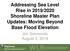 Addressing Sea Level Rise in 2019/2020 Shoreline Master Plan Updates: Moving Beyond Base Flood Elevation. Jim Simmonds August 2, 2018