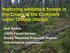 Restoring whitebark forests in the Crown of the Continent under climate change