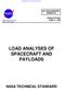 LOAD ANALYSES OF SPACECRAFT AND PAYLOADS