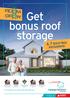 Get bonus roof storage