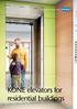 KONE elevators for residential buildings