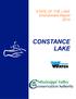 STATE OF THE LAKE Environment Report 2014 CONSTANCE LAKE