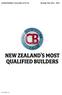 Certified Builders Association of NZ Inc Strategic Plan