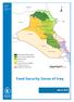 Food Security Zones of Iraq