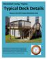 Typical Deck Details. Shenandoah County, Virginia. Based on the 2012 Virginia Residential Code