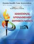 ADDITIONAL SPONSORSHIP OPPORTUNITIES