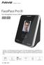 FacePass Pro III. Face Recognition Access Control. MiFare