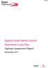 Epping Forest District Council Submission Local Plan. Highway Assessment Report. December 2017