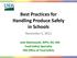 Best Practices for Handling Produce Safely in Schools