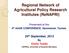 Regional Network of Agricultural Policy Research Institutes (ReNAPRI)