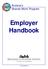 Arizona s Shared Work Program. Employer Handbook SWP-1000A HBPPD (9-15)