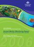 Annual Marine Monitoring Report Reporting on data available from December 2004 to April 2006