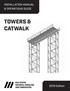 INSTALLATION MANUAL & OPERATIONS GUIDE TOWERS & CATWALK Edition