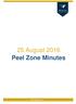 25 August 2016 Peel Zone Minutes