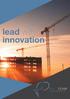 lead with innovation
