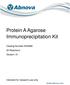 Protein A Agarose Immunoprecipitation Kit