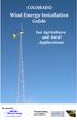 Wind Energy Installation Guide