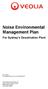 Noise Environmental Management Plan
