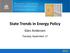 State Trends in Energy Policy
