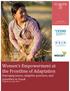 Women s Empowerment at the Frontline of Adaptation Emerging issues, adaptive practices, and priorities in Nepal ICIMOD Working Paper 2014/3