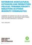 Reforming Agricultural Extension and Production Policies: Towards Poverty Reduction in Ethnic Minority Communities