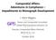 Compendial Affairs: Adventures in Compliance Impediments to Monograph Development