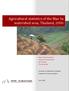 Agricultural statistics of the Mae Sa watershed area, Thailand, 2006