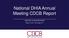National DHIA Annual Meeting CDCB Report