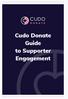 Cudo Donate Guide to Supporter Engagement