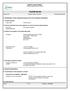 SAFETY DATA SHEET according to Regulation (EC) No. 1907/2006 : FAZOR 60 SG. Version 2.0 Revision Date Print Date